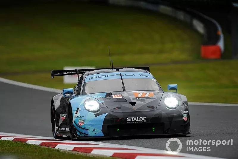 #77 Proton Competition Porsche 911 RSR: Christian Ried, Julien Andlauer, Matt Campbell 