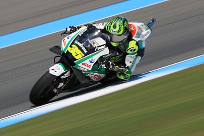 Crutchlow “destroyed” rear tyre by riding “wrong”