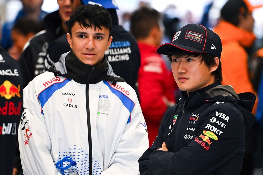 Yuki Tsunoda, Red Bull Racing, Isack Hadjar, Equipe Racing Bulls
