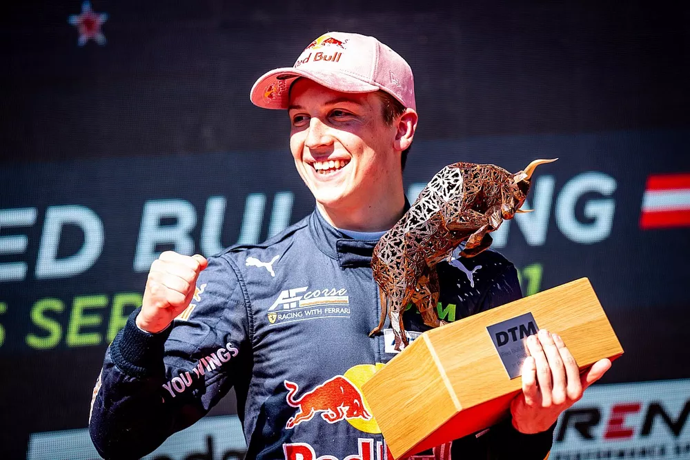 Podium : Le vainqueur Liam Lawson, AF Corse, le deuxi&egrave;me Maximilian G&ouml;tz, Haupt Racing Team, le troisi&egrave;me Philip Ellis, Mercedes AMG Team Winward