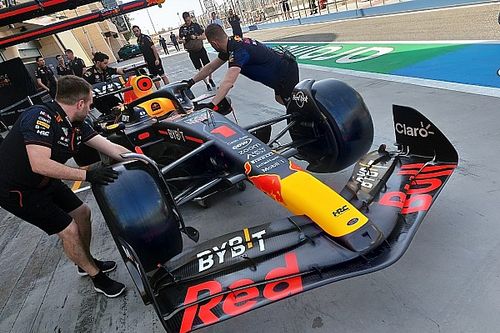 GALER&Iacute;A Y VIDEO: Debuta el RB19 de Checo P&eacute;rez y Verstappen en Bahr&eacute;in
