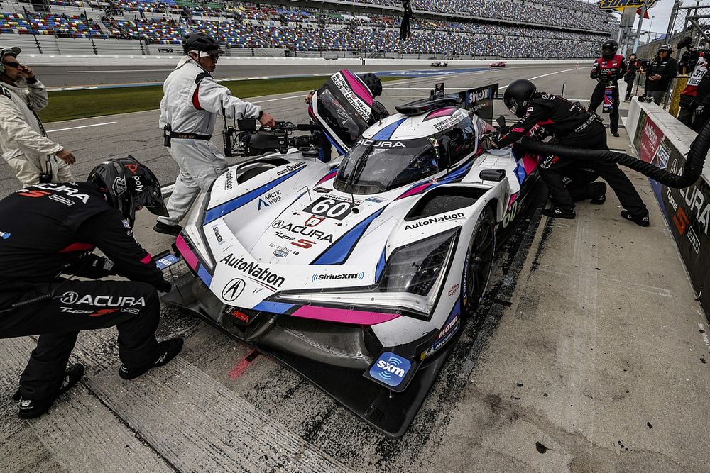 #60 Meyer Shank Racing w/ Curb Agajanian Acura ARX-06: Tom Blomqvist, Colin Braun, Helio Castroneves, Simon Pagenaud