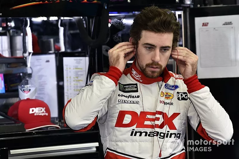 Ryan Blaney, Team Penske, Ford Mustang DEX Imaging