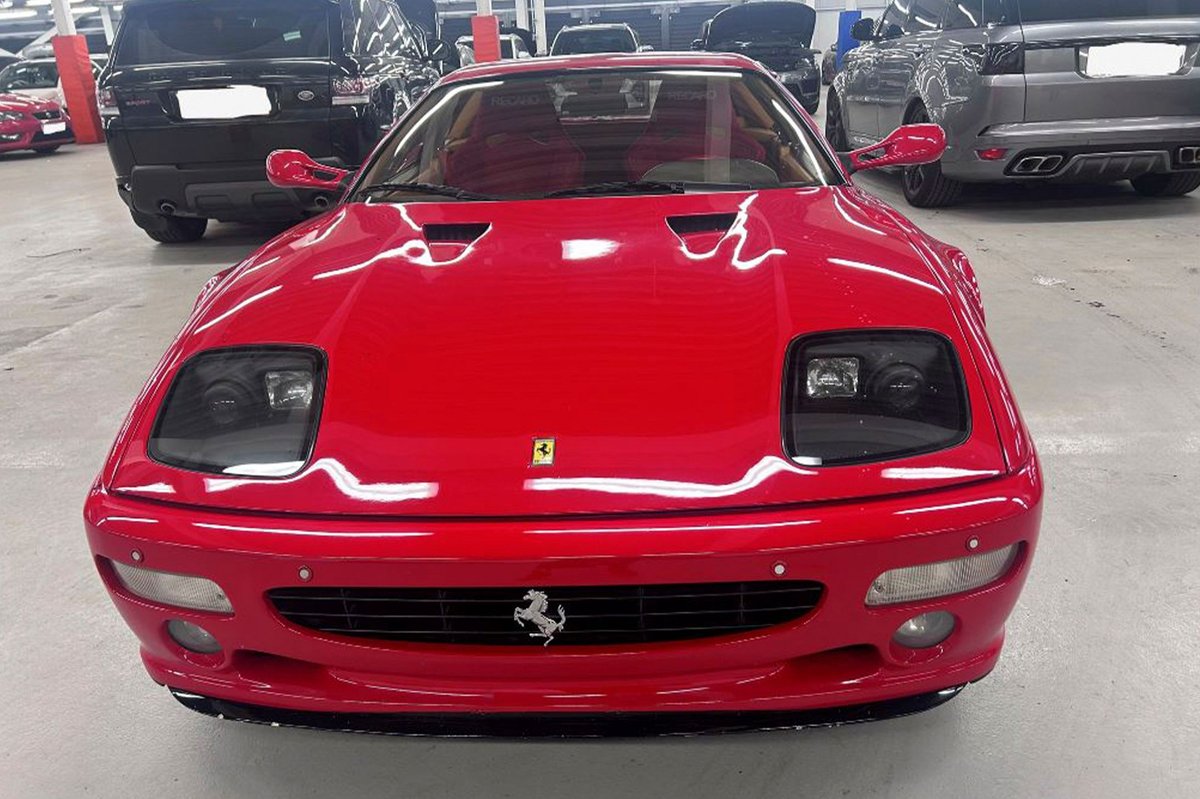 28年前に盗まれた、ベルガーのフェラーリ512Mが見つかる。1995年