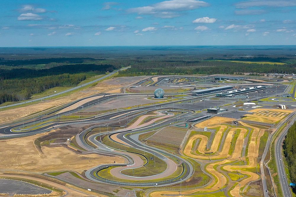 Vista aérea del circuito de Igora