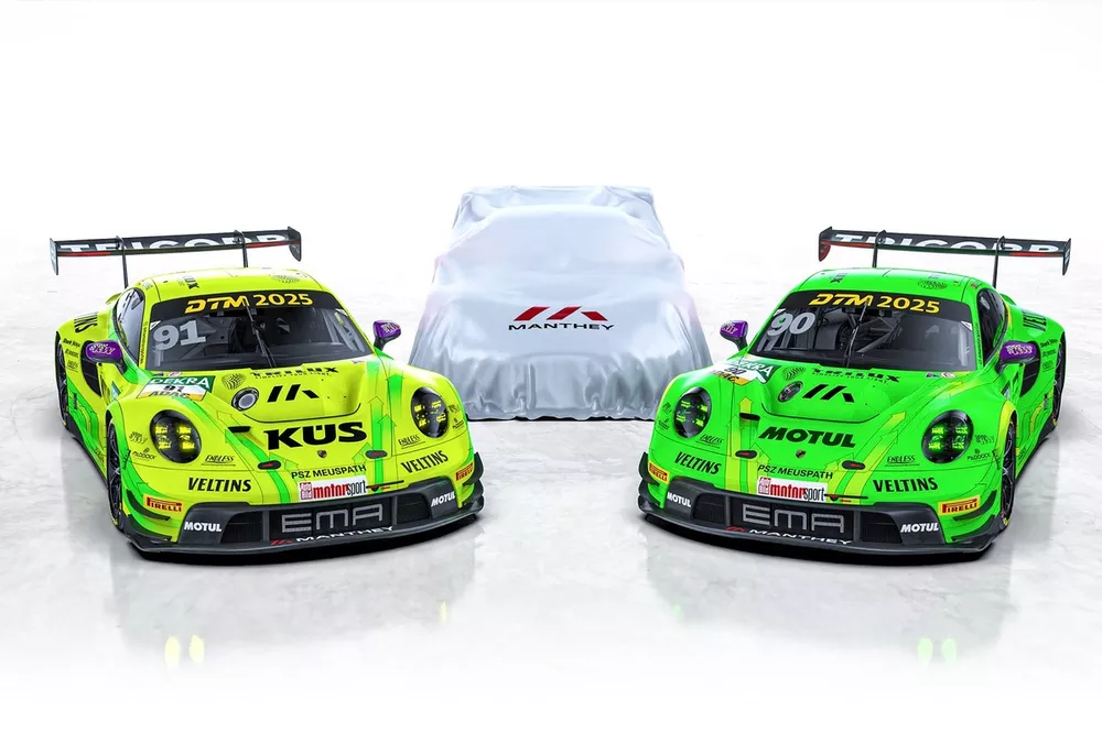 2025 Team Manthey Racing / EMA livery