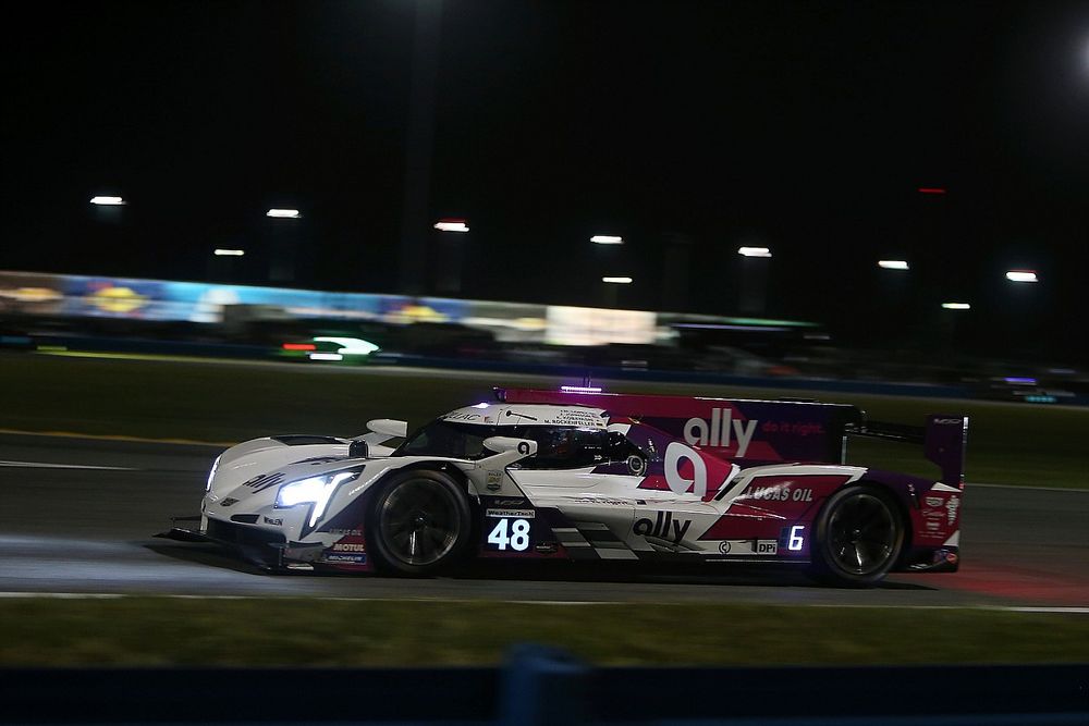 #48 Action Express Cadillac DPi: Mike Rockenfeller, Kamui Kobayashi, Jimmie Johnson, Jose Maria Lopez