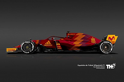 Galería: así serían los F1 de cada selección en el Mundial de fútbol de Rusia