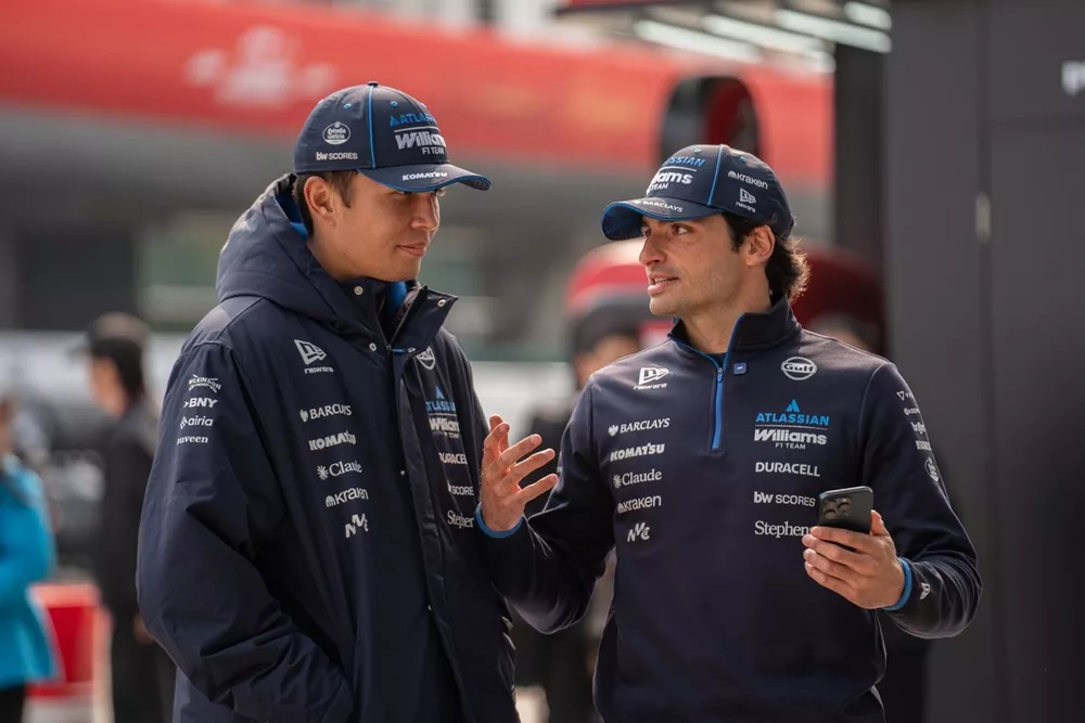 Alexander Albon, Williams, Carlos Sainz, Williams