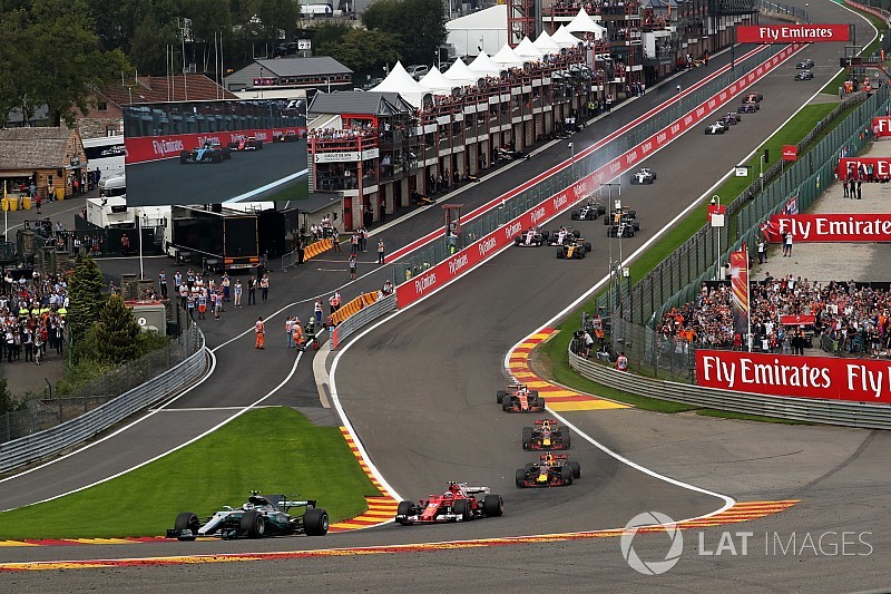 'Grand Prix van België drie jaar langer op F1-kalender'