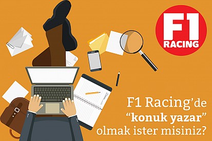 F1 Racing Mayıs sayısı "konuk yazar" başlığı belli oldu