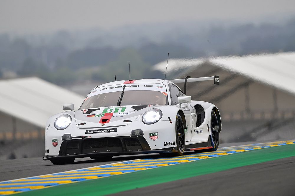 #91 Porsche GT Team Porsche 911 RSR LMGTE Pro of Gianmaria Bruni, Richard Lietz, Frederic Makowiecki