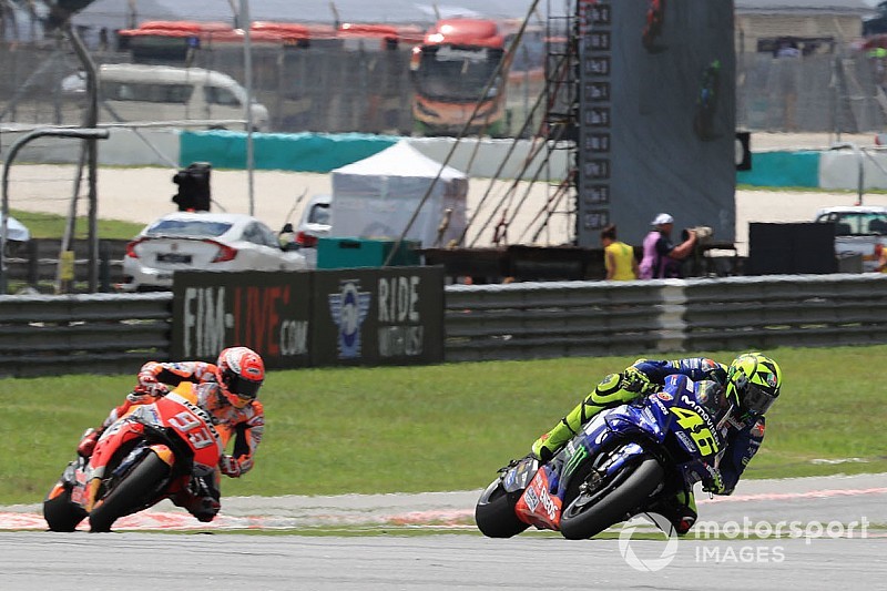 Marquez “had niets meer over” in gevecht met Rossi
