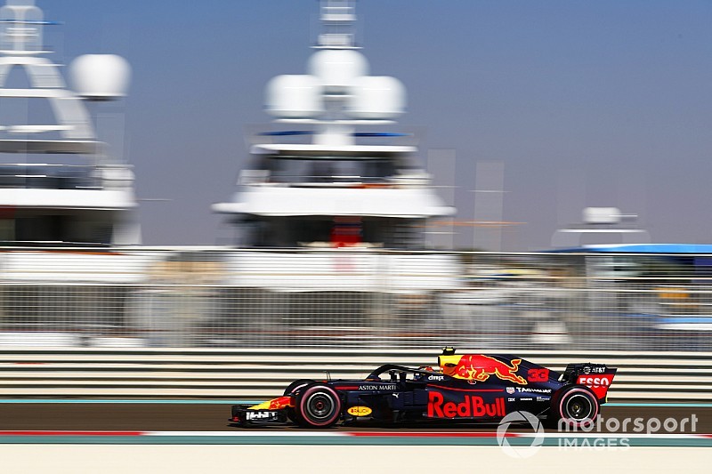 アブダビGP:FP1はレッドブル好調。トロロッソはガスリーが白煙上げるも11番手