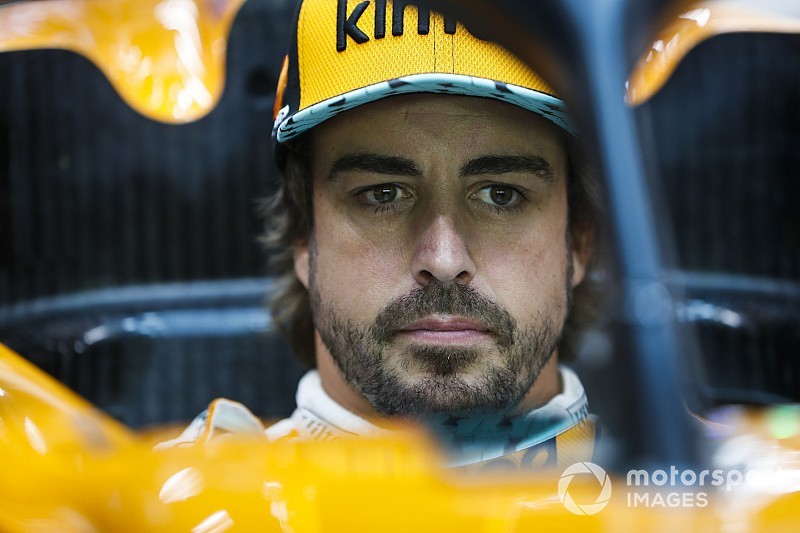 Alonso, aún con dolor por el brutal accidente de Spa