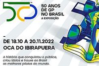 Exposição em São Paulo celebra os 50 anos da Fórmula 1 no Brasil