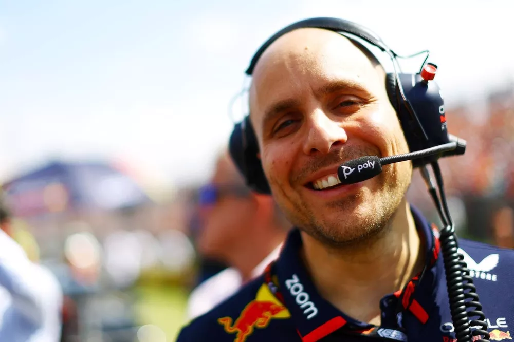 Gianpiero Lambiase, engenheiro de corrida da Red Bull Racing