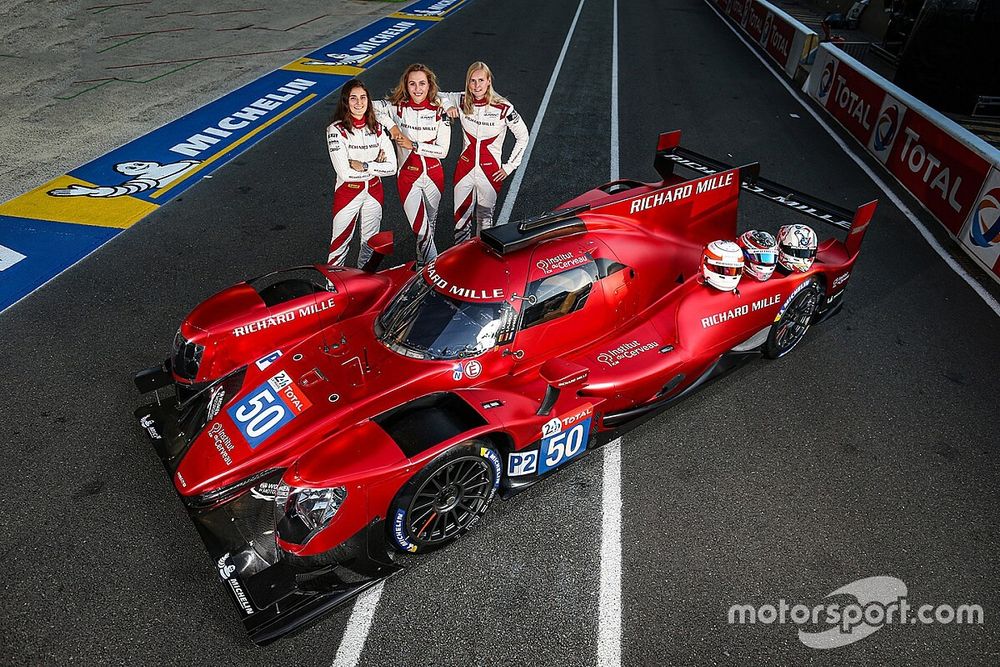 #50 Richard Mille Racing Team Oreca 07 - Gibson: Tatiana Calderon, Sophia Fl&ouml;rsch, Beitske Visser