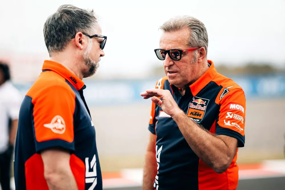 Herv&eacute; Poncharal. Team principal KTM Tech 3