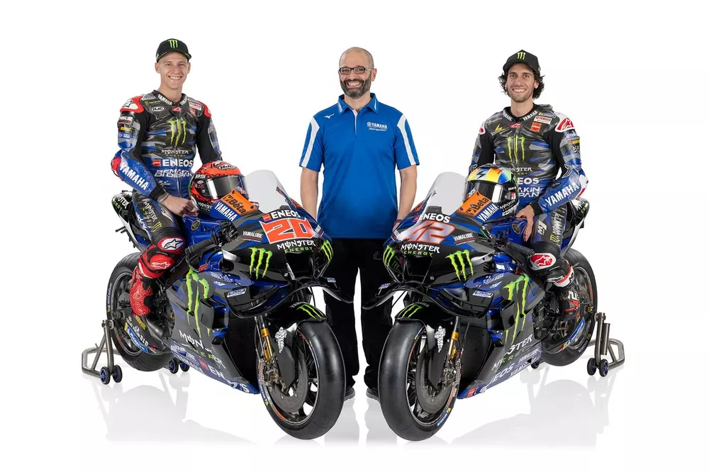 Fabio Quartararo, Yamaha Factory Racing, Alex Rins, Yamaha Factory Racing, Massimo Bartolini
