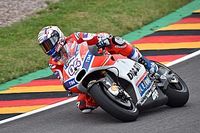 Dovizioso topt eerste training Duitse GP, technische problemen Rossi