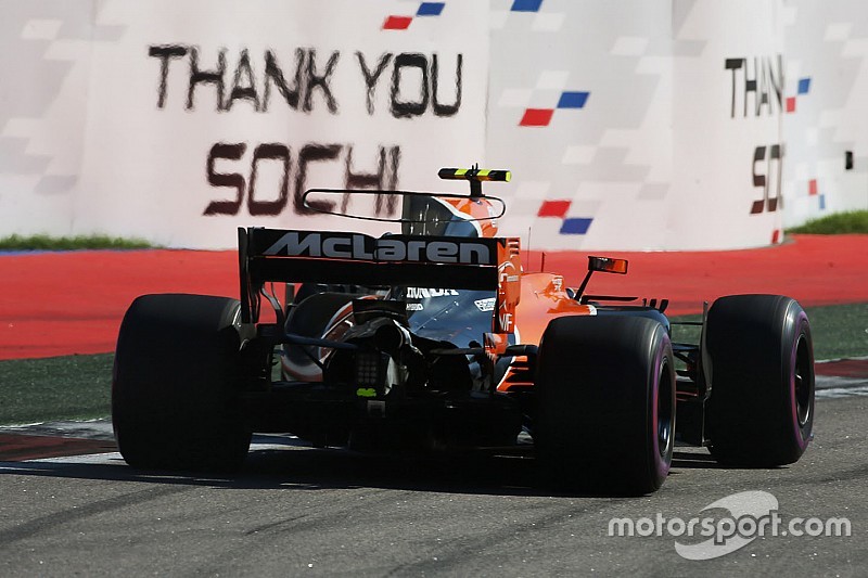 Взлеты и падения на «Сочи Автодроме»: McLaren