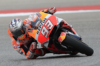 VIDEO: Kecelakaan Marquez di FP2 MotoGP Amerika