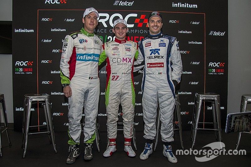 Benito Guerra, Patricio O'Ward y Memo Rojas RoC