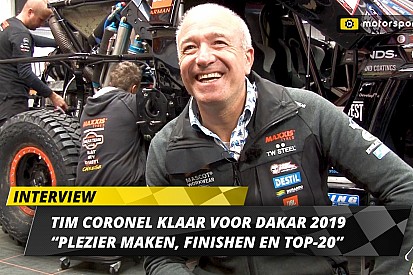 Interview: Coronel mikt op plezier, finishen en top-twintig in Dakar 2019