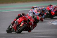 Bagnaia: "Ganar en agua me da muchísima fuerza y motivación"