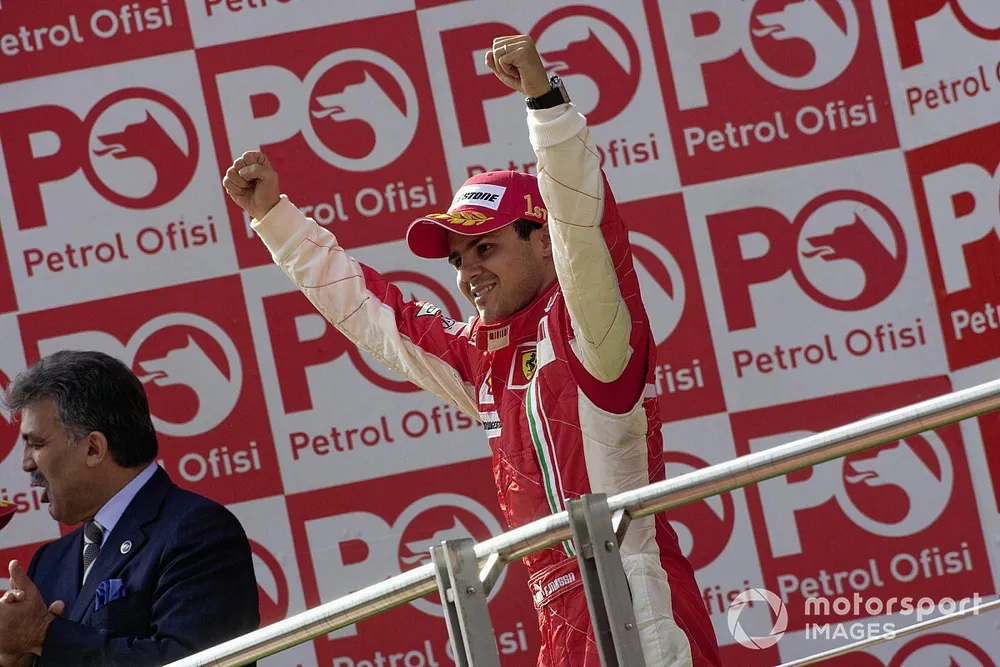 Yarış galibi Felipe Massa, Ferrari