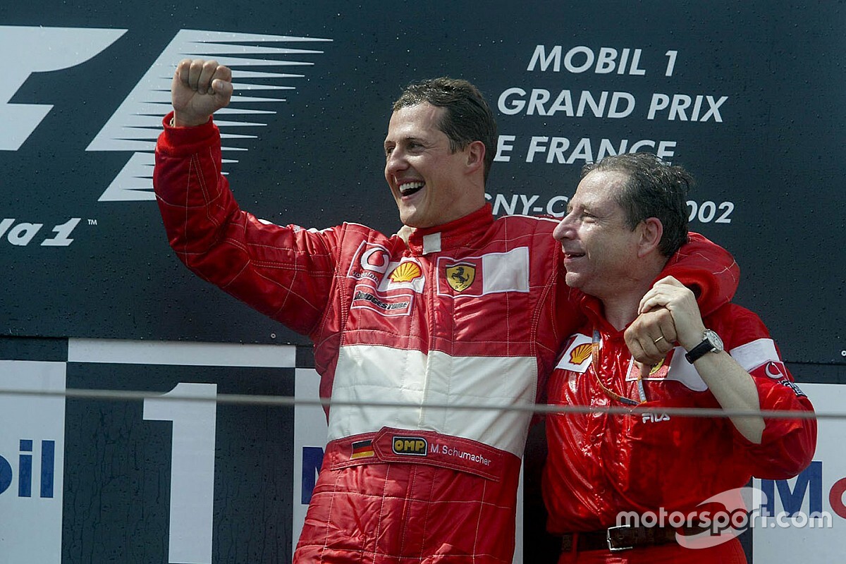 Todt revela que vio el Gran Premio de Brasil con Schumacher
