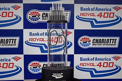 Inaugural Charlotte Roval Cup race gets its own unique trophy