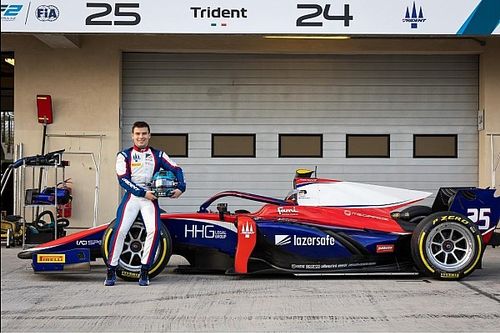 Calan Williams joins Trident for 2022 F2 season