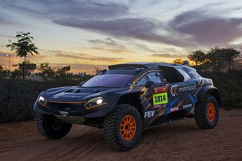GCK presenta el primer coche con hidrógeno para el Dakar