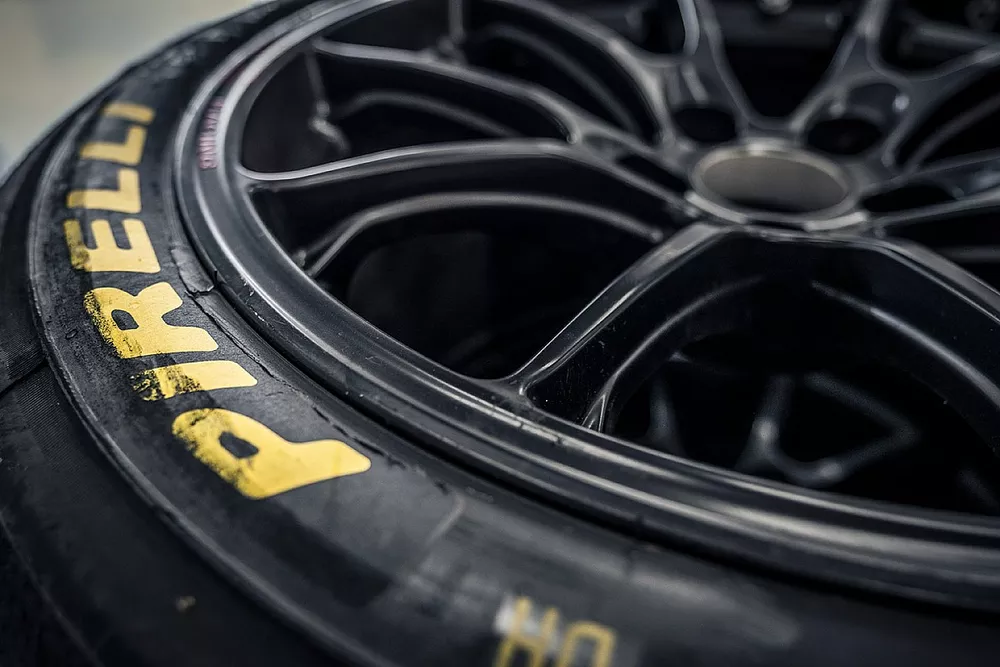 Pirelli tyres detail