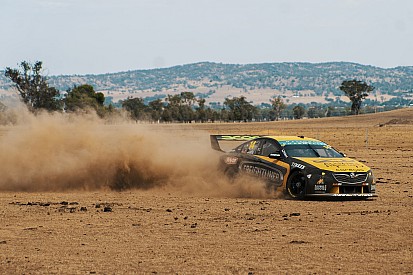 Holden Supercar hits the dirt for Slade livery launch
