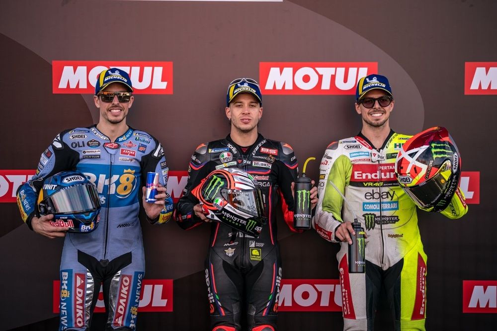 Fabio Di Giannantonio, VR46 Racing Team, Marco Bezzecchi, Aprilia Racing, Alex Márquez, Gresini Racing