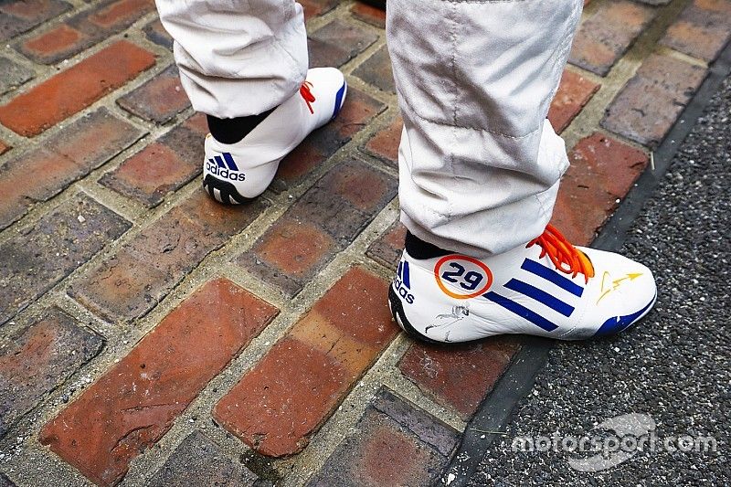 Fernando Alonso, Andretti Autosport Honda en la yarda de ladrillos