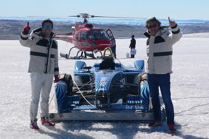 Lucas di Grassi e Alejandro Agag, Formula E CEO