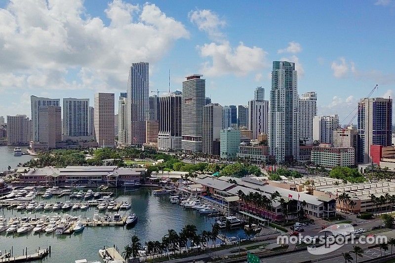 Overview of proposed F1 circuit area in Miami