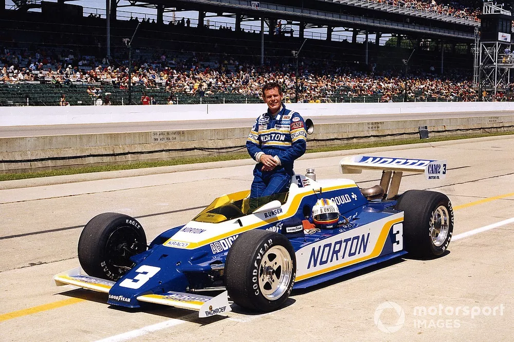 Le vainqueur Bobby Unser, Penske/Cosworth
