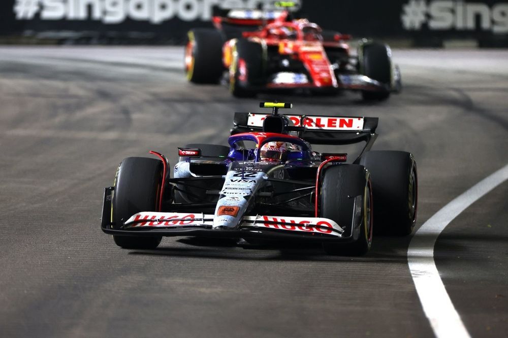 新品 F1分析｜角田裕毅のシンガポールGPはスタート失敗が最大の痛手 スポーツ選手
