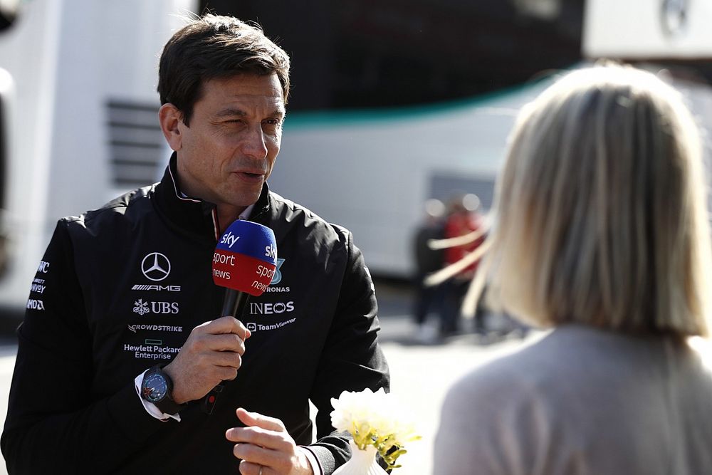 Toto Wolff, director del equipo y consejero delegado de Mercedes AMG