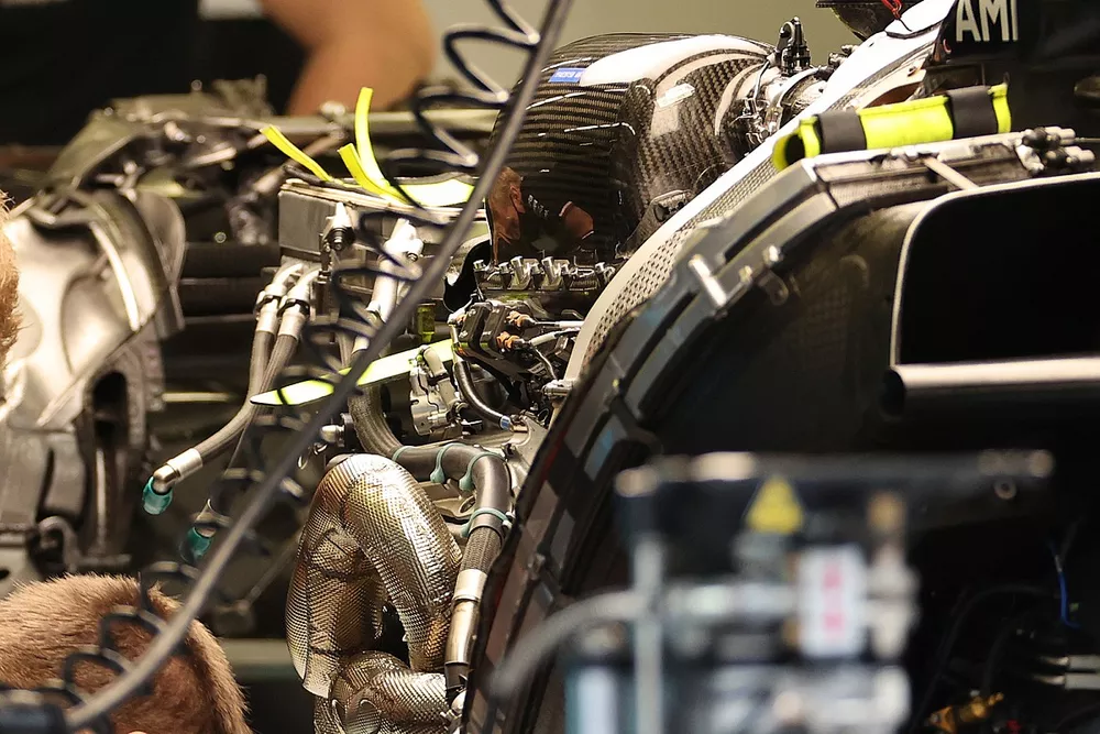Il motore Mercedes F1
