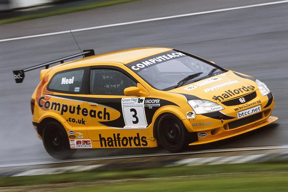 Matt Neal, Computeach Racing with Halfords, Honda Civic Type-R.