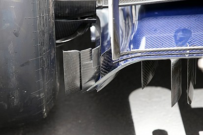 Sauber: c'è un diffusore modificato per ripulire la scia posteriore della C37