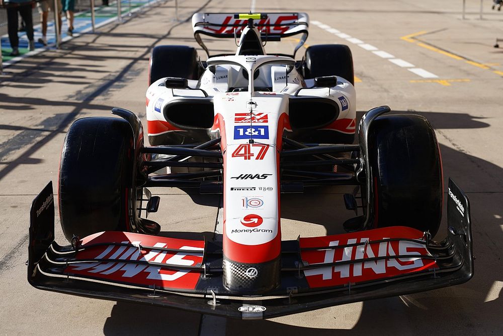 El coche de Mick Schumacher, Haas VF-22