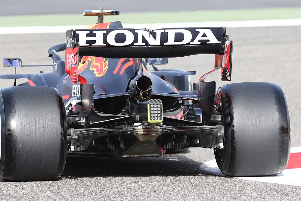 Red Bull Racing RB16B rear detail