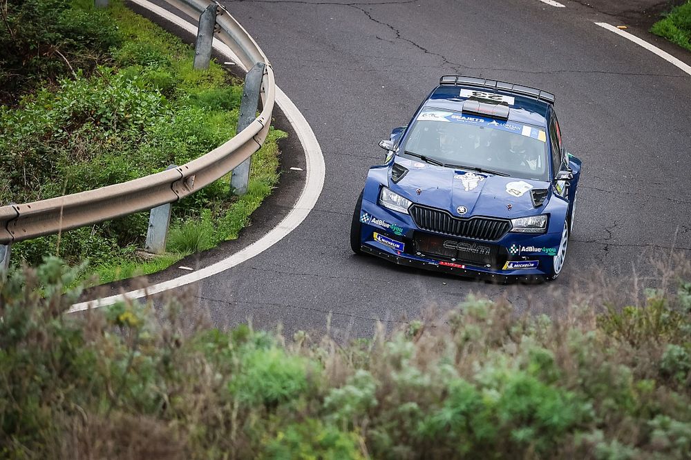 Nil Solans, Xavi Moreno, Skoda Fabia Rally2 evo
